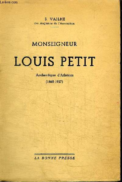 MONSEIGNEUR LOUIS PETIT