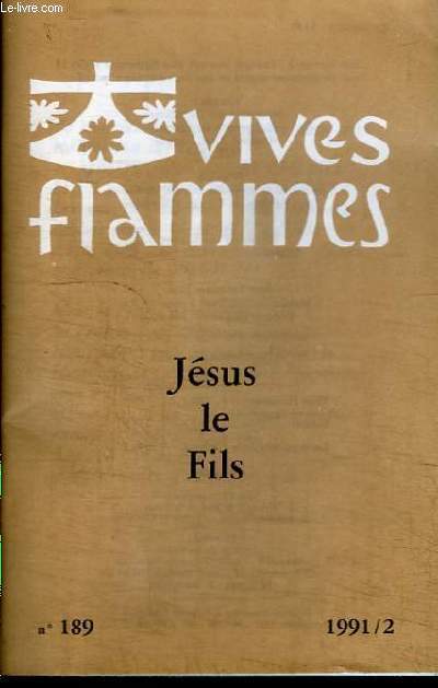 VIVES FLAMMES N189 - JESUS LE FILS