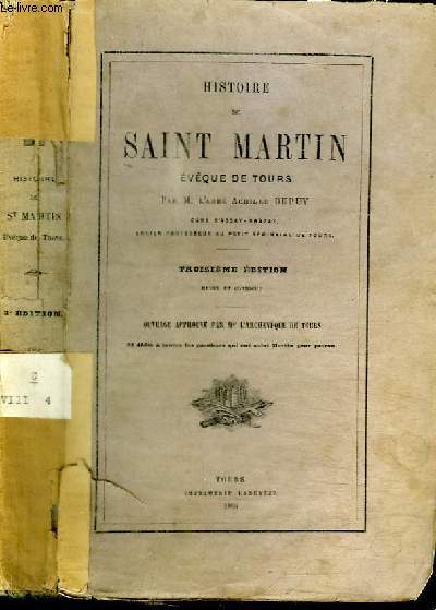 HISTOIRE DE SAINT MARTIN - EVEQUE DE TOURS