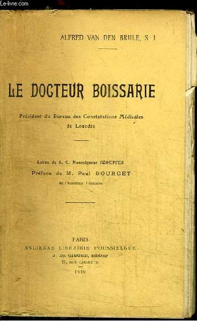 LE DOCTEUR BOISSARIE