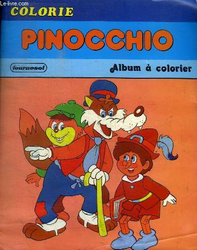COLORIE PINOCCHIO - ALBUM A COLORIER