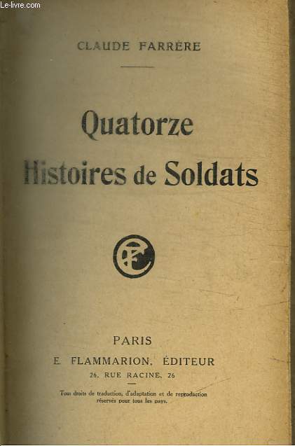 QUATORZE HISTOIRES DE SOLDATS
