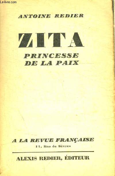 ZITA PRINCESSE DE LA PAIX