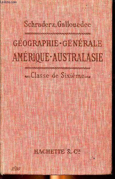 Gographie gnrale Amrique-Australie Classe de sixime Sommaire: gographie gnrale, les rgions polaires, l'Amrique du nord, l'Amrique du Sud, l'Australasie.