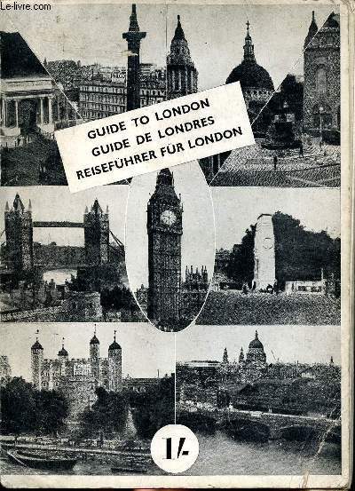 Guide to London Special english-french-german edition