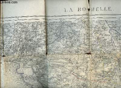 Carte gographique de la Rochelle