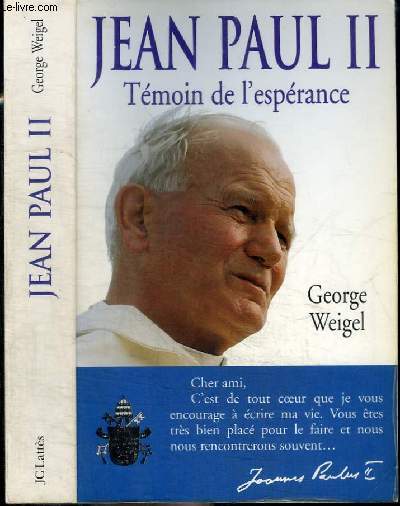 JEAN PAUL II - TEMOIN DE L'ESPERANCE