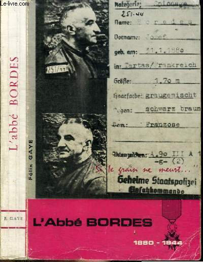 L'ABBE BORDES 1880-1944