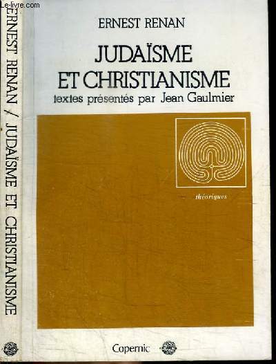JUDAISME ET CHRISTIANISME
