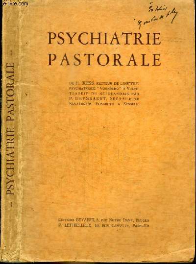 PSYCHIATRIE PASTORALE