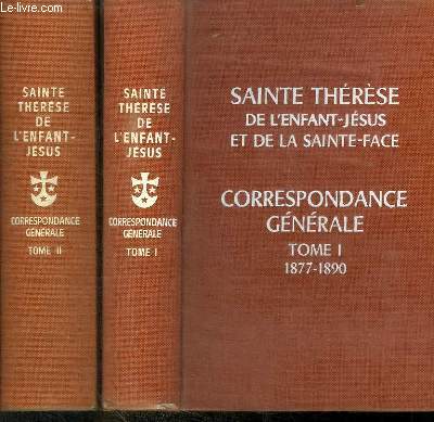 CORRESPONDANCE GENERALE - 2 TOMES EN 2 VOLUMES (TOME 1+2) - TOME 1 : 1877-1890 - TOME 2 : 1890-1897