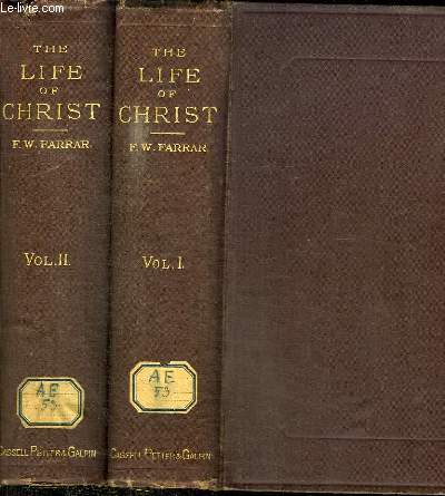 THE LIFE OF CHRIST - 2 TOMES EN 2 VOLUMES (TOME 1+2)
