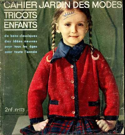 Cahier jardin des modes tricots enfants N173