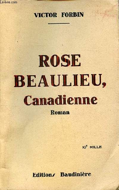 Rose beaulieu, canadienne