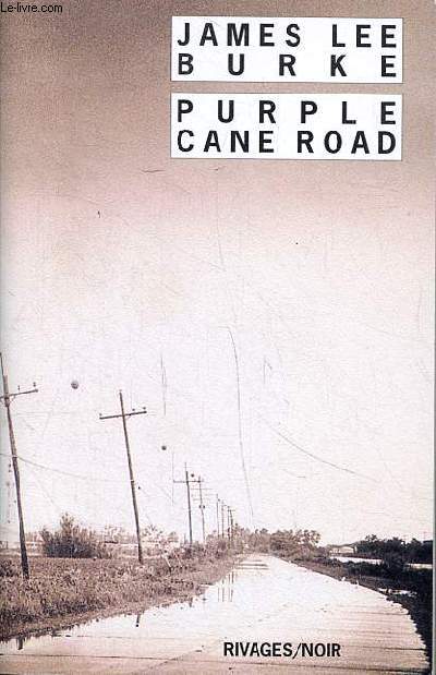 Purple cane road Collection Rivages Noir N 638