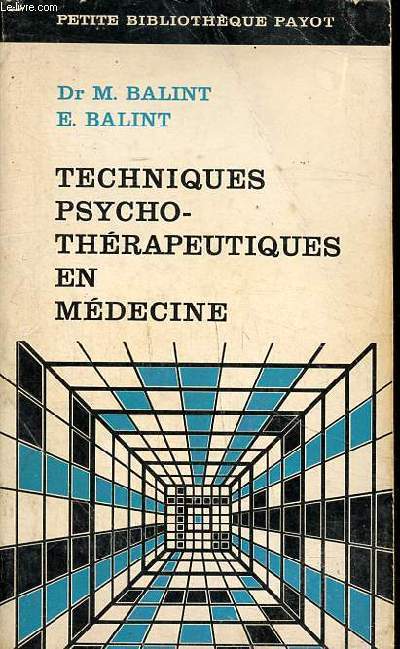 Techniques psycho-thrapeutiques en mdecine