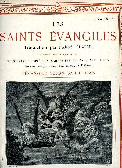 Les Saints vangiles Livraison N18 L'vangile selon Saint Jean