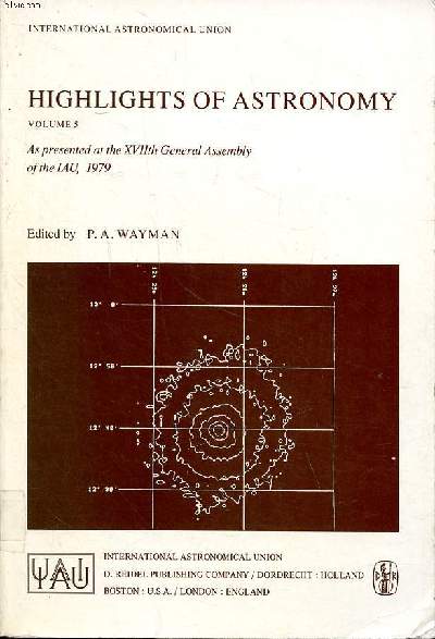 Highlights of astronomy Volume 5