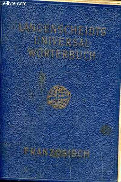 Langenscheidts universal wrterbuch Franzsisch