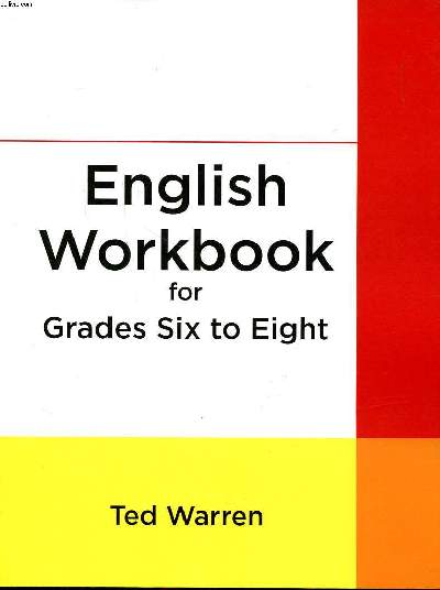 English workbook for grades six to eight