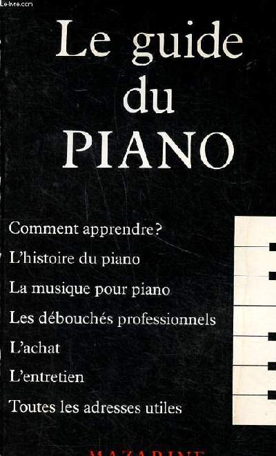 Le guide du piano