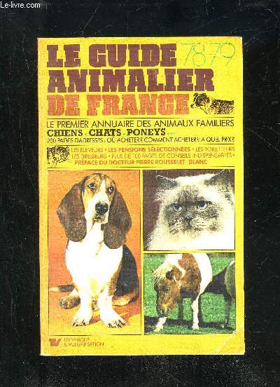 LE GUIDE ANIMALIER DE FRANCE 78-79