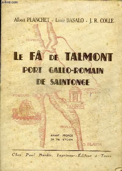 LE FA DE TALMONT PORT GALLO ROMAIN DE SAINTONGE.