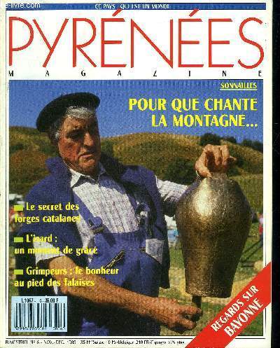 PYRENEES MAGAZINE N6 NOV.DEC. 1989 -