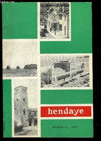 HENDAYE MEMENTO 1967