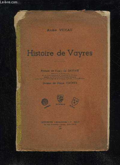 HISTOIRE DE VAYRES