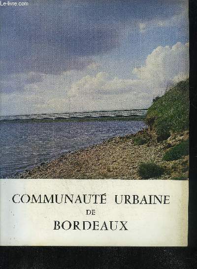 COMMUNAUTE URBAINE DE BORDEAUX.