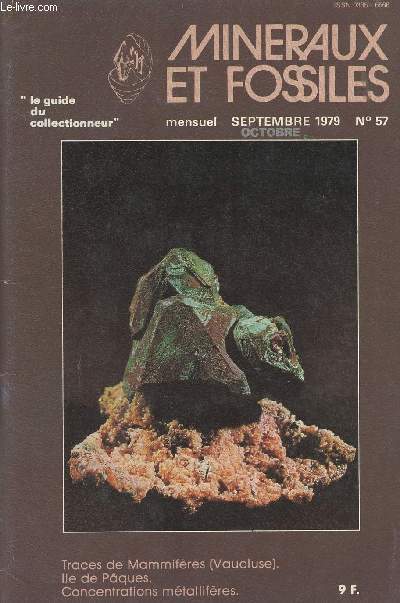 Minraux et fossiles n57 - Sept. oct. 79 -