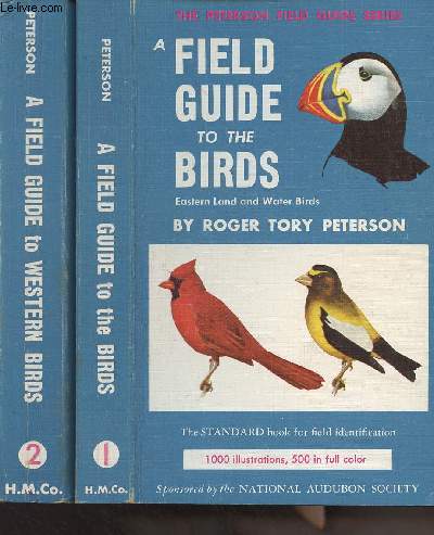 A field guide to the Birds and A field guide to Western Birds - 2 vol.