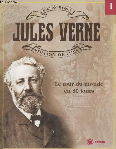 Bibliothque Jules Verne dition de luxe n1  50, complet (Plaquettes explicatives de la collection)
