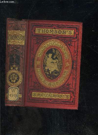 THE POETICAL WORKS OF JAMES THOMSON - MOXON'S POPULAR POETS.