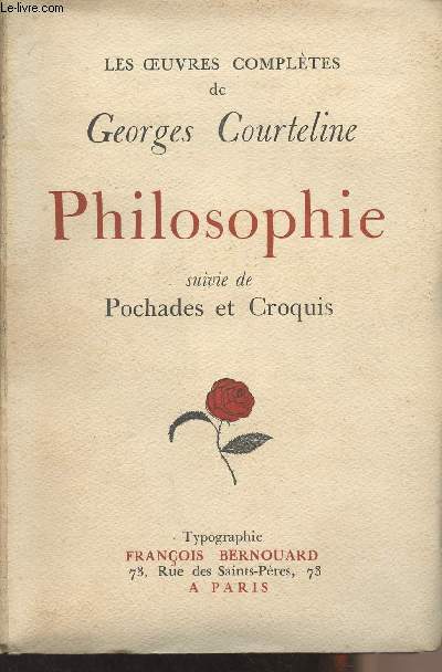 Philosophie, suivie de Pochades et Croquis - 