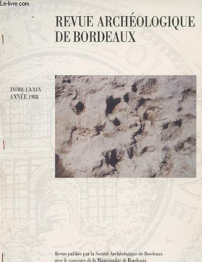 Quelques statues girondines des XVe et XVIe sicles - Extrait de la Revue Archologique de Bordeaux - Tome LXXIX anne 1988