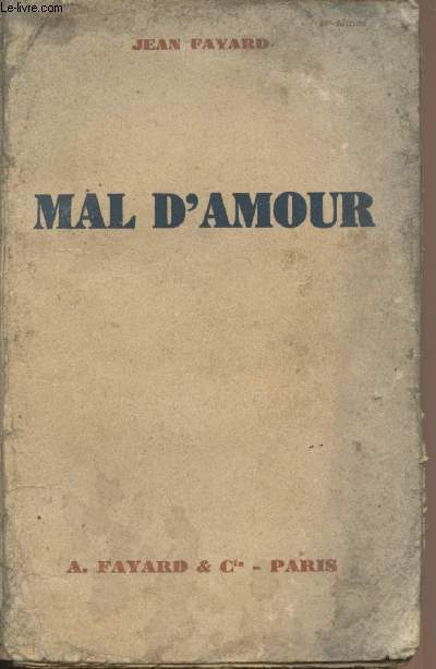 Mal d'amour