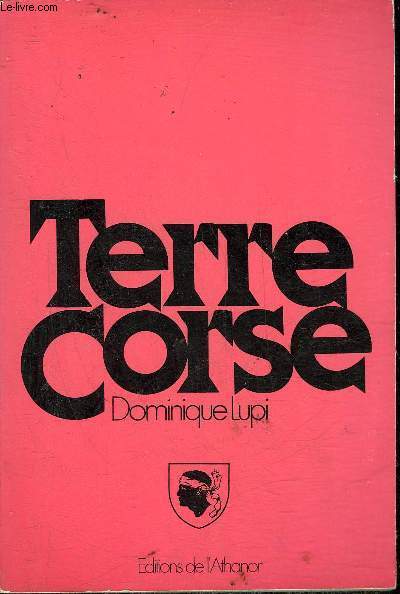TERRE CORSE - SOUVENIRS.