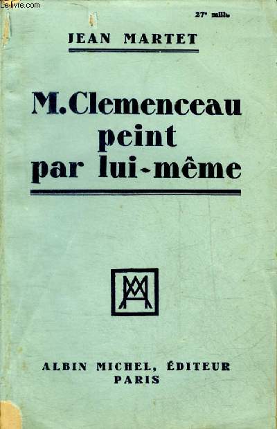 M.CLEMENCEAU PEINT PAR LUI MEME.