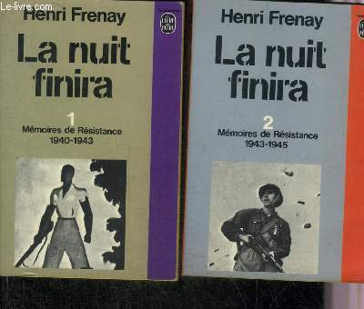 LA NUIT FINIRA - EN DEUX TOMES - TOMES 1 + 2.