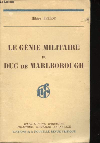 Le Gnie militaire du Duc de Marlborough.