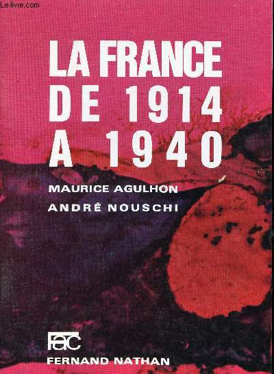 La France de 1914  1940.