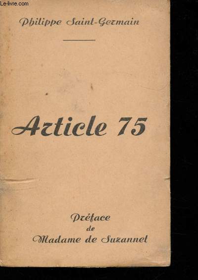 Article 75.