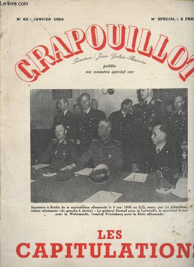 Crapouillot n63 - Janvier 1964 - Les capitulations