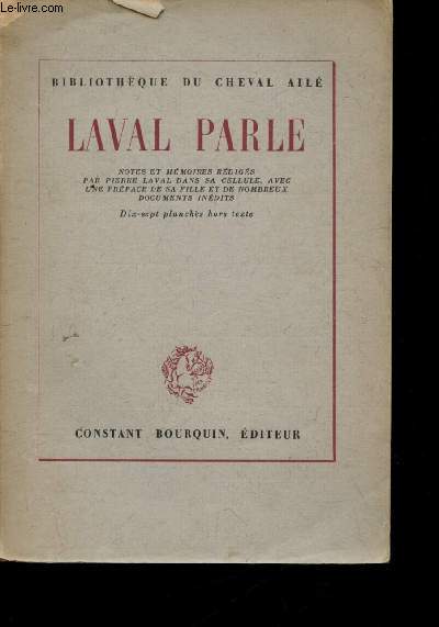 Laval Parle - Notes et mmoires