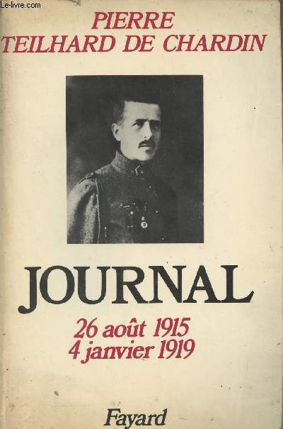 Journal 26 aot 1915 - 4 janvier 1919