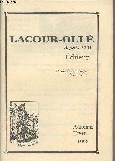 Catalogue Lacour-Oll - Automne Hiver 1998