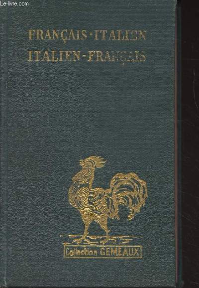 Dictionnaire franais-italien & italien-franais - collection 