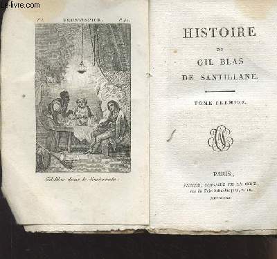 Histoire de Gil Blas de Santillane - Tomes 1  4, complet